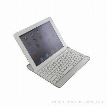 Bluetooth Wireless Keyboard for iPad 2, Built-in 510mAh Rechargeable Li-ion Battery